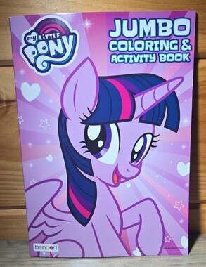My Little Pony Jumbo Coloring And Activity Book 2018 Hasbro Bendon Publishing